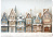 Decoupage Card Snow-covered houses-1, #0935, 29.7x42cm Decoupage Card Snow-covered houses-1, #0935, 29.7x42cm
