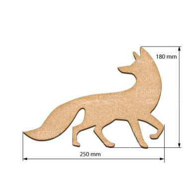 art-board-fox-25-18-cm - 2