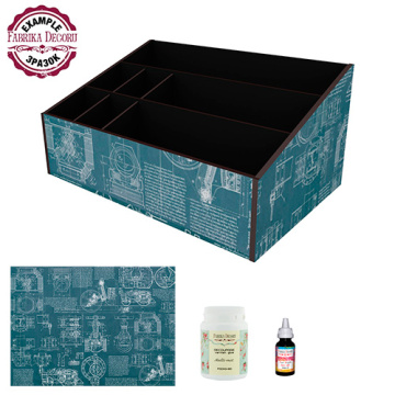 Desk organizer kit for office and art supplies, #354 - 2