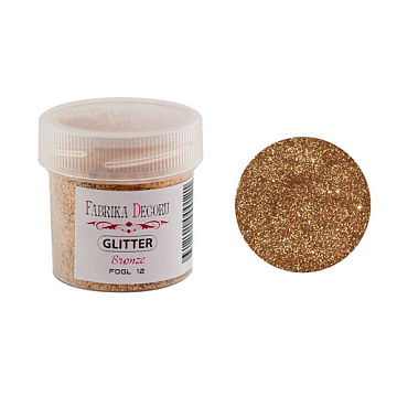 Glitter, color bronze, 20 ml