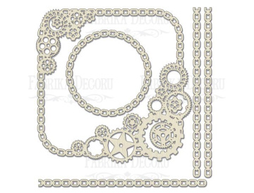 Megachipboard "Steampunk - square" #021 - 2