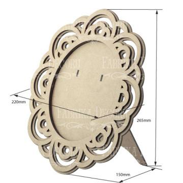 заготовка для декорирования "фоторамка-11" #168 фабрика декору - 2