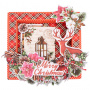 Greeting 3D cards DIY kit, "Bright Christmas" - 3