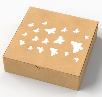 Stencil for crafts 15x20cm "Flying butterflies" #031 - 2 Stencil for crafts 15x20cm "Flying butterflies" #031 - 2