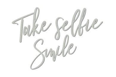 чипборд take selfie smile 10х20 см #440  - 2 чипборд take selfie smile 10х20 см #440  - 2