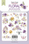 Набор высечек, коллекция Floral Sentiments, 54 шт