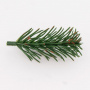 Set of artificial Christmas tree branches, Green, 15pcs - 4
