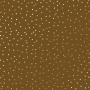 Blatt einseitiges Papier mit Goldfolienprägung, Muster Golden Drops, Farbe Milchschokolade, 12"x12"