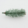 Set of artificial Christmas tree branches Blue 15pcs - 4