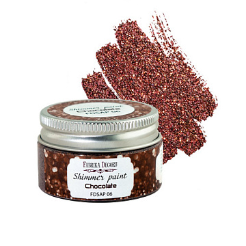 Shimmer paint Chocolate 30 ml