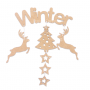 Blank for decoration " Winter" #180