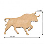  Art board Bull 19,5х30 cm - 0