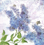 Decoupage napkin "A branch of lilac"