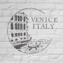 Трафарет многоразовый XL (30х30см), Венеция #033