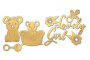 Spanplatten-Set "Puffy Fluffy Girl" #210
