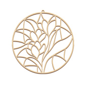 заготовка для витражной живописи "весенние цветы", #06 заготовка для витражной живописи "весенние цветы", #06