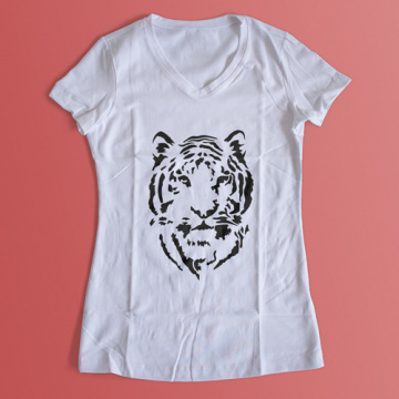 Stencil for decoration XL size (30*30cm), Tiger 2, #223 - 2