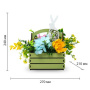 Floral Arrangement Kit “Easter Basket” - 1