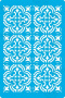 Stencil for crafts 15x20cm "Empire style mini background" #318