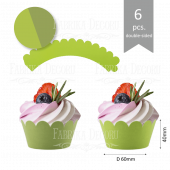 Набор картонных заготовок #005 color_Lime green-green Набор картонных заготовок #005 color_Lime green-green