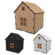 Заготовка для декорирования "Домик-6", #109, MDF