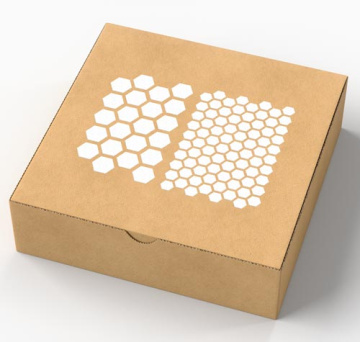 Stencil for crafts 15x20cm "Bee honeycombs" #021 - 2 Stencil for crafts 15x20cm "Bee honeycombs" #021 - 2