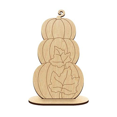 figurine for painting and decorating #539 "pumpkin season"