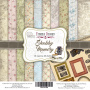 Doppelseitig Scrapbooking Papiere Satz Shabby Memory, 30.5 cm x 30.5cm, 10 Blätter