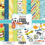 Double-sided scrapbooking paper set Cool Teens 8"x8", 10 sheets