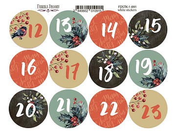 Journaling stickers set #1-091