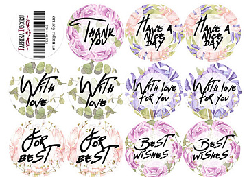 Journaling stickers set #1-033