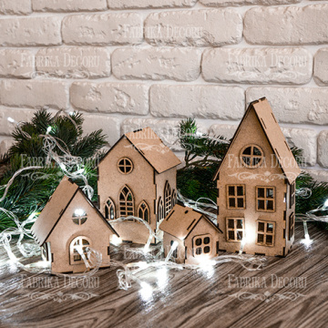 Blank for decoration "House-2" #105 - 2 Blank for decoration "House-2" #105 - 2