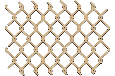 set of mdf ornaments for decoration #197