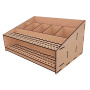 Schreibtisch-Organizer für Pinsel und Kunstzubehör, 326mm x 215mm х 160mm, #373
