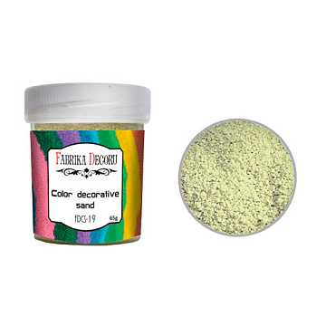 Colored sand Olive 40 ml
