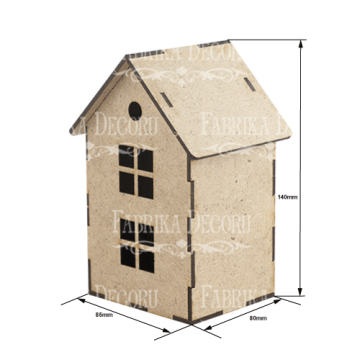 Blank for decoration "House-7" #110 - 2 Blank for decoration "House-7" #110 - 2