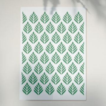 Stencil for crafts 15x20cm "Leaflets-openwork" #142 - 2 Stencil for crafts 15x20cm "Leaflets-openwork" #142 - 2