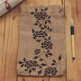 Stencil for decoration XL size (30*30cm), Hydrangea bush #013 - 0