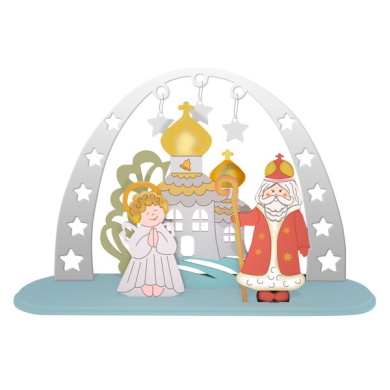 diy wooden coloring set, desk composition "st. nicholas", #029 - 2