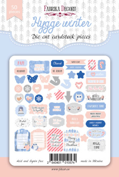 Set of die cuts Huge Winter, 50 pcs - 2
