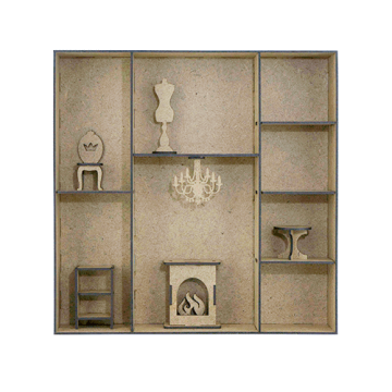 Blank for Shadow Box #04 30х5х30 сm - 2 Blank for Shadow Box #04 30х5х30 сm - 2