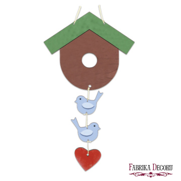 Blank for decoration "Birdhouse" #138 - 2