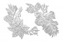 Набор чипбордов Winter botanical diary 10х15 см #761