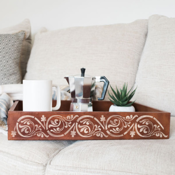 Stencil for decoration XL size (30*12cm), Border #129 - 2