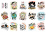 Journaling stickers set #2-012