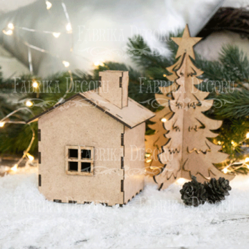 заготовка для декорирования "новогодняя елочка-1", #111  - 2