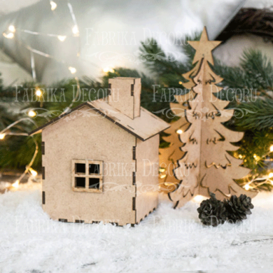 заготовка для декорирования "новогодняя елочка-1", #111  - 2