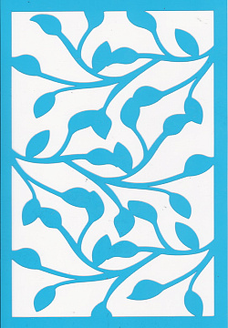 Stencil for crafts 15x20cm "Branches" #088