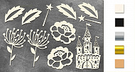  Набор чипбордов "Believe in miracle" color_Black