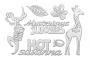 набор чипбордов safari for kids 10х15 см #751 